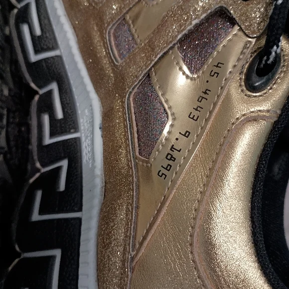 designer LIMITED EDITION VERSACE Trigreca Glitter sneaker
